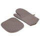 طقم قفاز فرن و مساكة السيف غاليري، قطعتين - بني product image 1