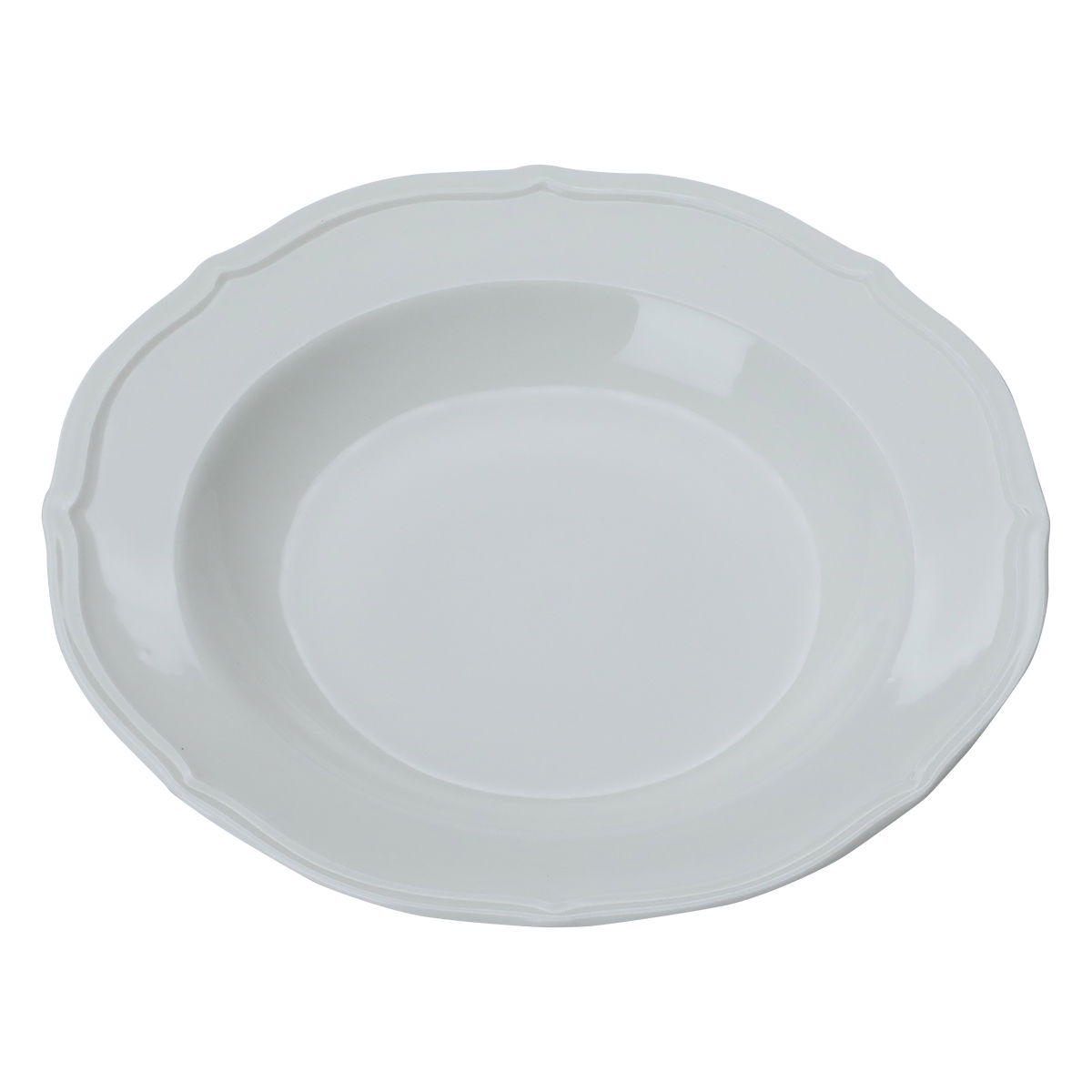 Al Saif Gallery porcelain plate, 8 inches, round - white product image 2