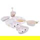 طقم تقديم الأطفال بلاستيك السيف غاليري، 7 حبات، شكل أرنب - ملون product image 2