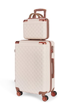 Limra ABS Luggage Set, 5 Sizes, 4 Wheels, 360 Degree Rotating, LMA-1598 - Beige Gold product image 2