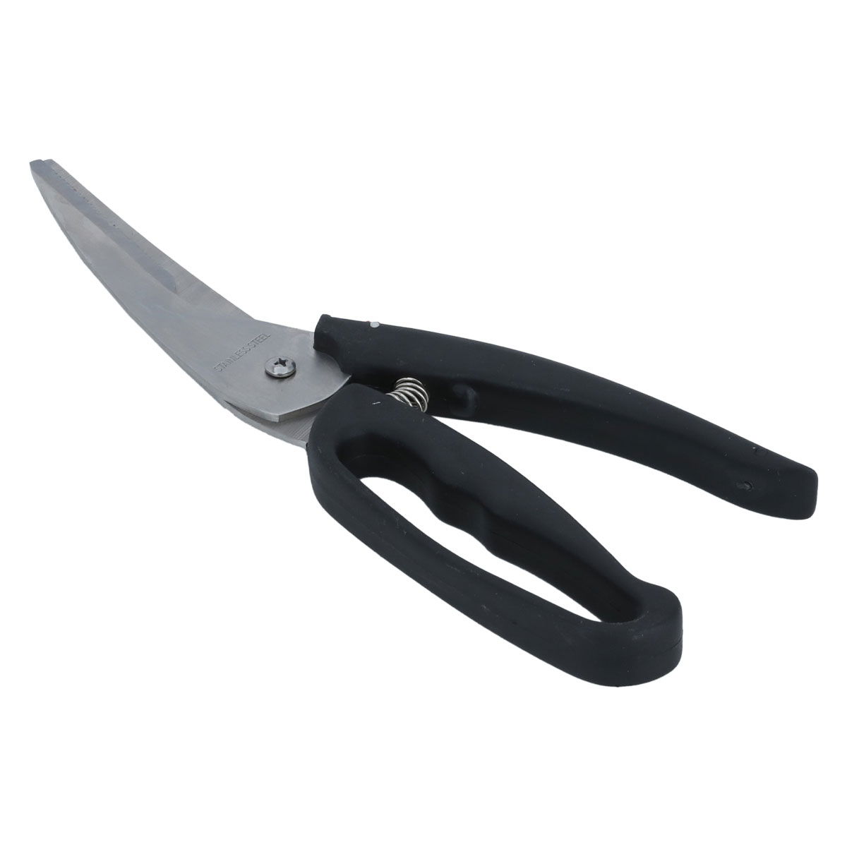 Alsaif Gallery Steel Chicken Scissors, 25 cm, black-silver handle product image 2