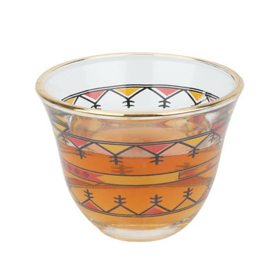 طقم فناجين ميرا قهوة السيف غاليري، 6 قطع، زجاج - ملون product image 2