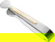 طقم أدوات مائدة استيل السيف غاليري، 72 قطعة - فضي ذهبي product image 32
