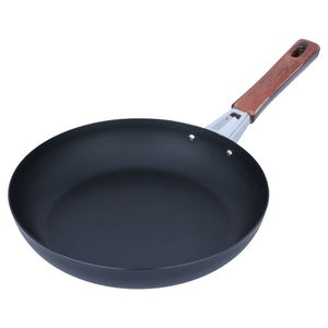 Al Saif Gallery Tornado ceramic frying pan, 30 cm, wooden handle, deep - beige product image 2