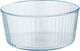 Pyrex glass bowl, 2.5 liters, 22x22x10 cm, round, deep - transparent product image 1