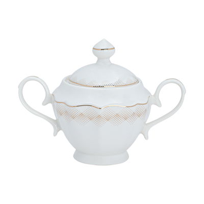 طقم سفرة بورسلان فيكتوريا السيف غاليري، 65 قطعة - ذهبي product image 5