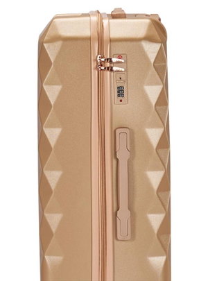 حقيبة سفر ABS ليمرا، 20 انش، 4 عجلات، WM-236 - ذهبي product image 2