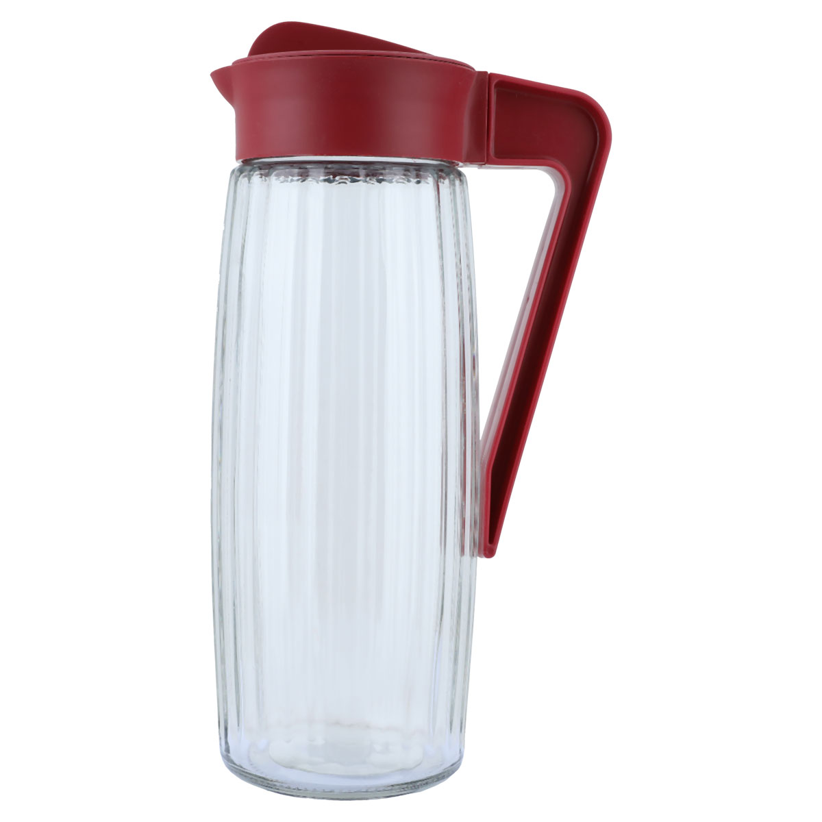 جاك زجاج بيد أحمر كيولكس، 1.6 لتر، مخطط - شفاف product image