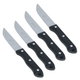 طقم سكاكين استيل السيف غاليري، 4 قطع - اسود product image 2