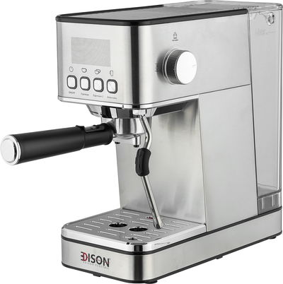 Edison Blind EM626  Coffee Machine, 1200W, 1.7L, 20 Bar - Silver product image 2