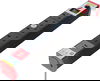 Safix Power Strip, USB, 5 Ports, 5 Yards, 4.5m Cord Length - Black/Red product image 2
