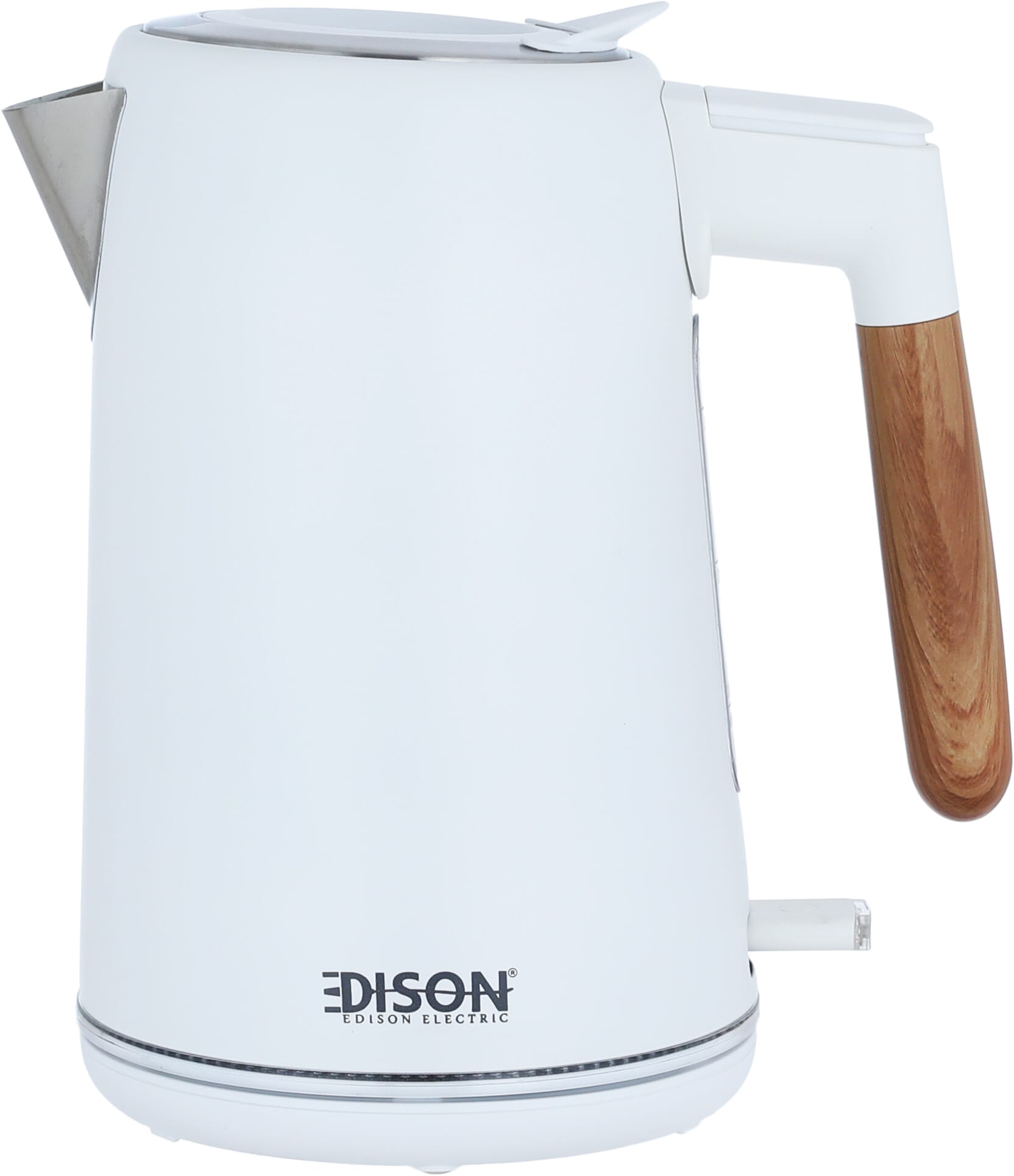 Edison WK-2020 Electric Kettle Steel, 1.7 Liter, 2200 Watt - White product image