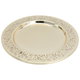 Al Saif Gallery Steel Serving Plate, Round - Gold product image 1