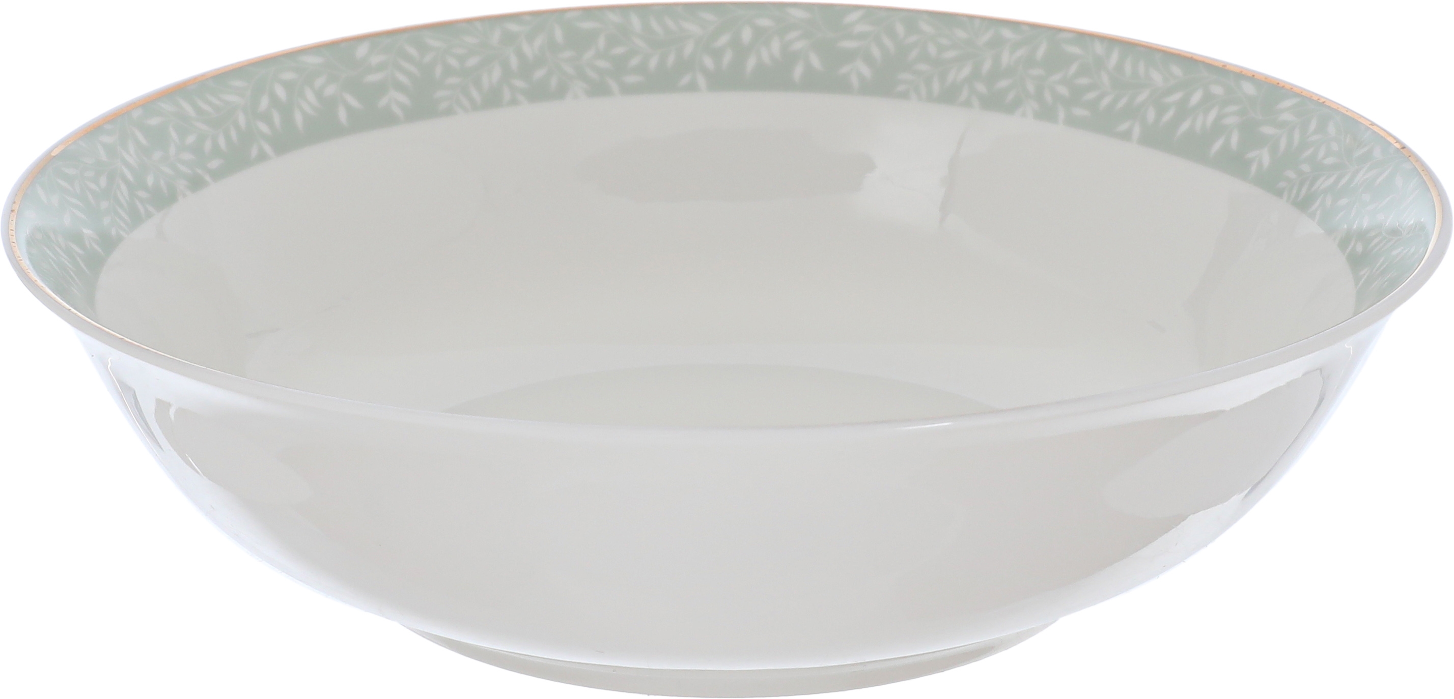 Victoria Al Saif Gallery porcelain dining set, 65 pieces, pattern - white green product image 5