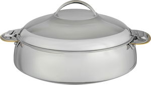 حافظة طعام ستانلس استيل بوهارا، 3 لتر - فضي ذهبي product image