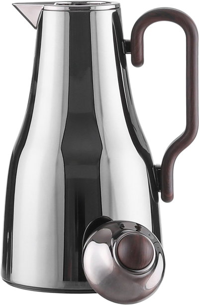 Al Saif Gallery Abq Thermos Set, 1/0.7 L, Glass Inner Material, Tufriya - Transparent Black product image 10