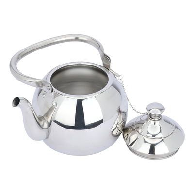 Al Saif Gallery Steel Arabic Teapot, 1.5 Liter - Silver product image 4