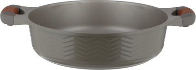 طقم قدور داي كاست الومنيوم روبوست، 9 قطع، غطاء زجاج، يد سيليكون - رمادي product image 5