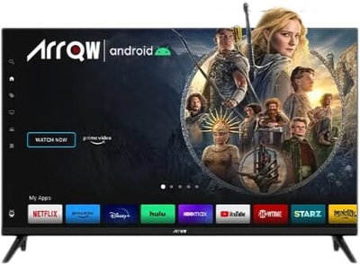 تلفزيون سمارت بدون اطار اركيو، 32 بوصة، FHD، نظام اندرويد، ريموت كنترول، 2 منفذ USB، منفذين HDMI، RO-32LPS - اسود product image 3