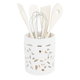 Al Saif Gallery Porcelain Spice Box Set, 5 Cans, 5 Spoon Tools - White product image 6