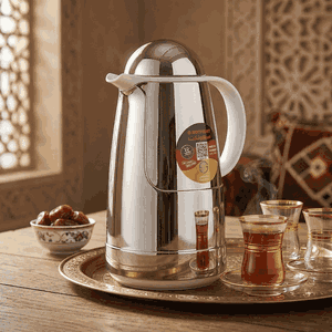 Rotpunkt Thermos, 1 liter, inner material thermal glass - silver product image 2