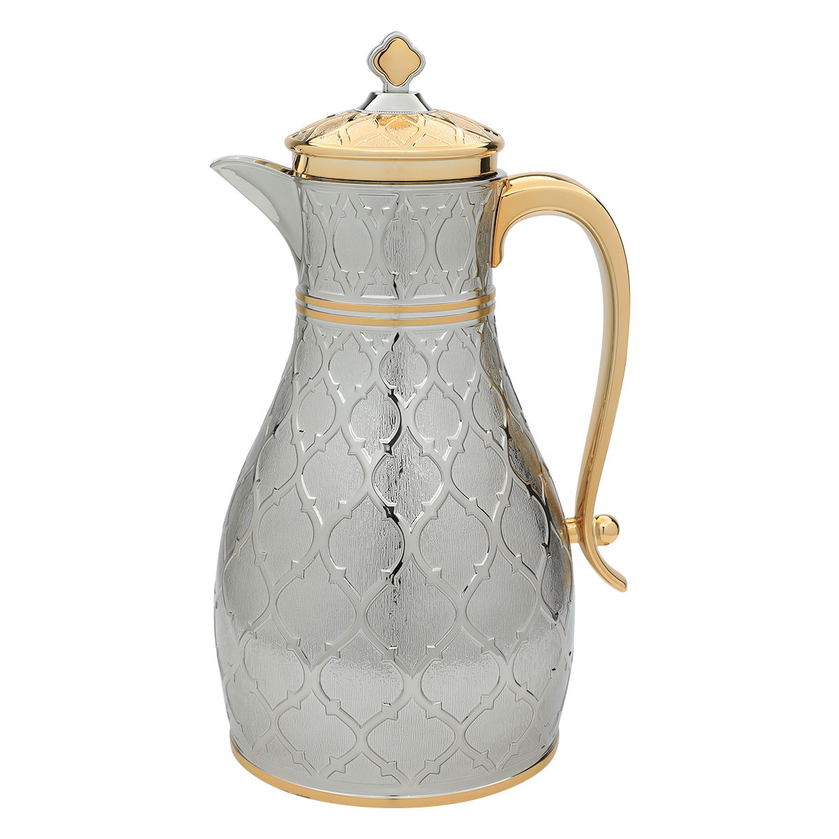 طقم ترامس استيل السيف غاليري( نهلة)،1 لتر - 0.75 لتر، 2 قطعة - فضي product image 3