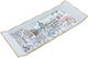 Al Saif Gallery plastic serving tray, 29 cm, rectangle - white product image 4