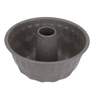 Bakshef Granite Round Column Cake Mold, 22 x 11.6 cm - Brown product image 2