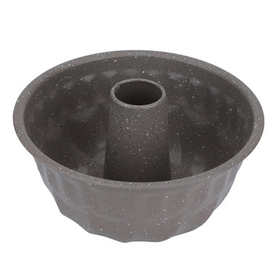 Bakshef Granite Round Column Cake Mold, 22 x 11.6 cm - Brown product image 2