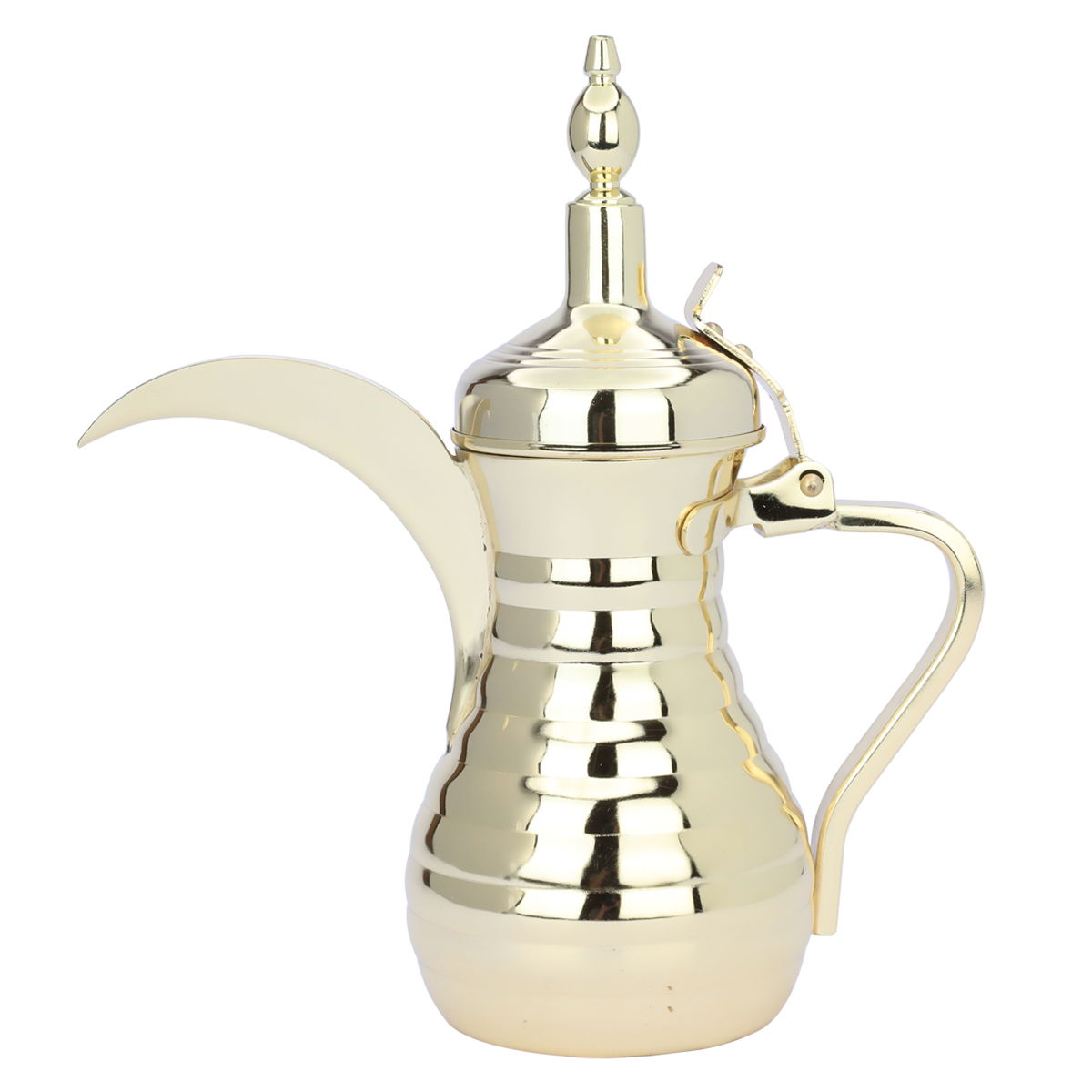 Al Saif Gallery Tuwaiq Steel Dallah, 48 cm - Gold product image 2