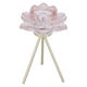 Al Saif Gallery Glass Candle Holder, 12x12x18 cm - Rose Gold product image 2