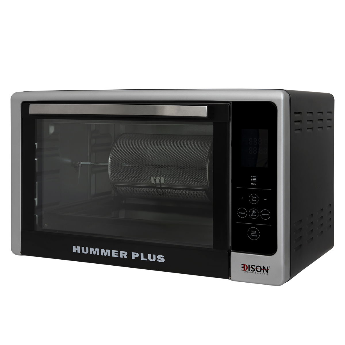 Edison Hummer Plus Oven, Double Glass, With Grill, 48 Litres, 2000 Watts - Black product image 3
