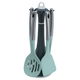 طقم ملاعق سيليكون السيف غاليري، 5 قطع - رمادي product image 1