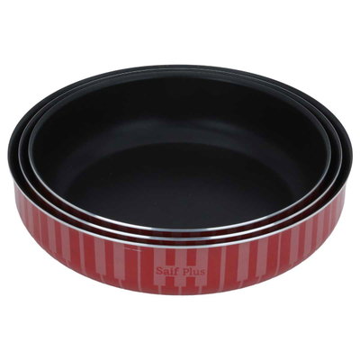 طقم صواني تيفال السيف غاليري، 3 قطع، دائري - أسود product image 3