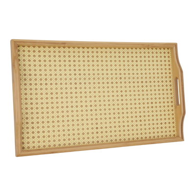 طوفرية خشب السيف غاليري، 50x30x24 سم، بأرجل - بيج product image 3