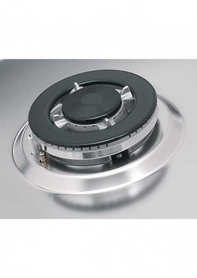 موقد بلت ان جليم غاز، 90 سم، 5 شعلات غاز، مفاتيح أمامية، حوامل زهر، GTD955HIX - فضي product image 5