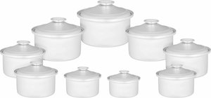 طقم قدور أستيل السيف غاليري، 18قطعة - فضي product image 2