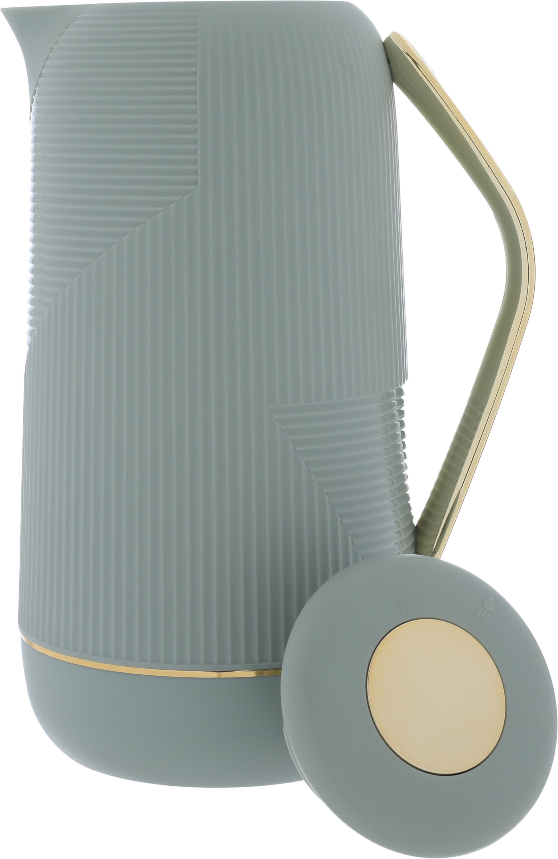 Glory Rawaa thermos, 1 liter, thermal glass inner container, plastic outer shell - light green product image 3