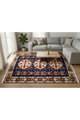 سجادة مجلس بوليستر سجادتي، 300×200 سم، نقشة صدف - أحمر product image 2
