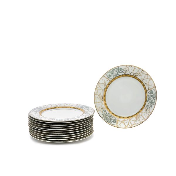 طقم سفرة بورسلان السيف غاليري، 86 قطعة - ابيض product image 8