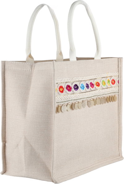 Al Saif Gallery Fabric Thermos Bag, 38×19×31 cm, Square - Multicolor product image 3