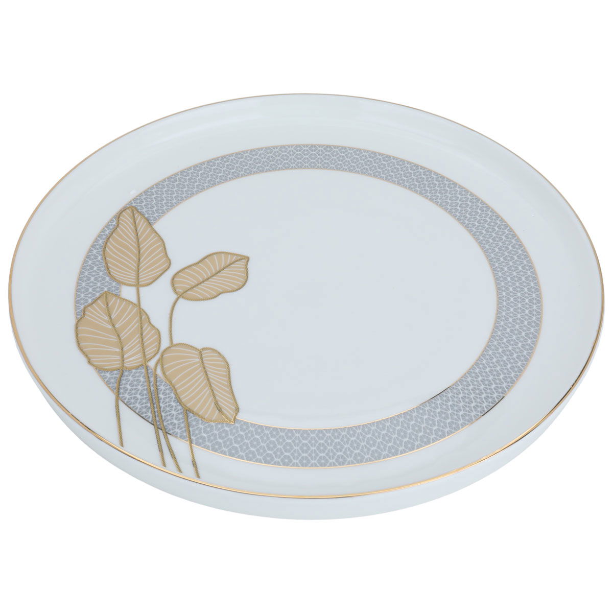 Al Saif Gallery Porcelain Serving Plates Set, Round, 16 Pieces - White product image 5