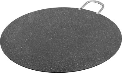 صاج جرانيت هاشيفر، 45 سم، يد استيل - رمادي product image 1
