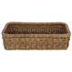Al Saif Gallery Rectangular Wicker Serving Basket, 34 X 18 X 9 Cm - Beige product image 1