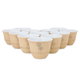 طقم فناجين قهوة السيف غاليري، بورسلان، 12 قطعة - بيج product image 1