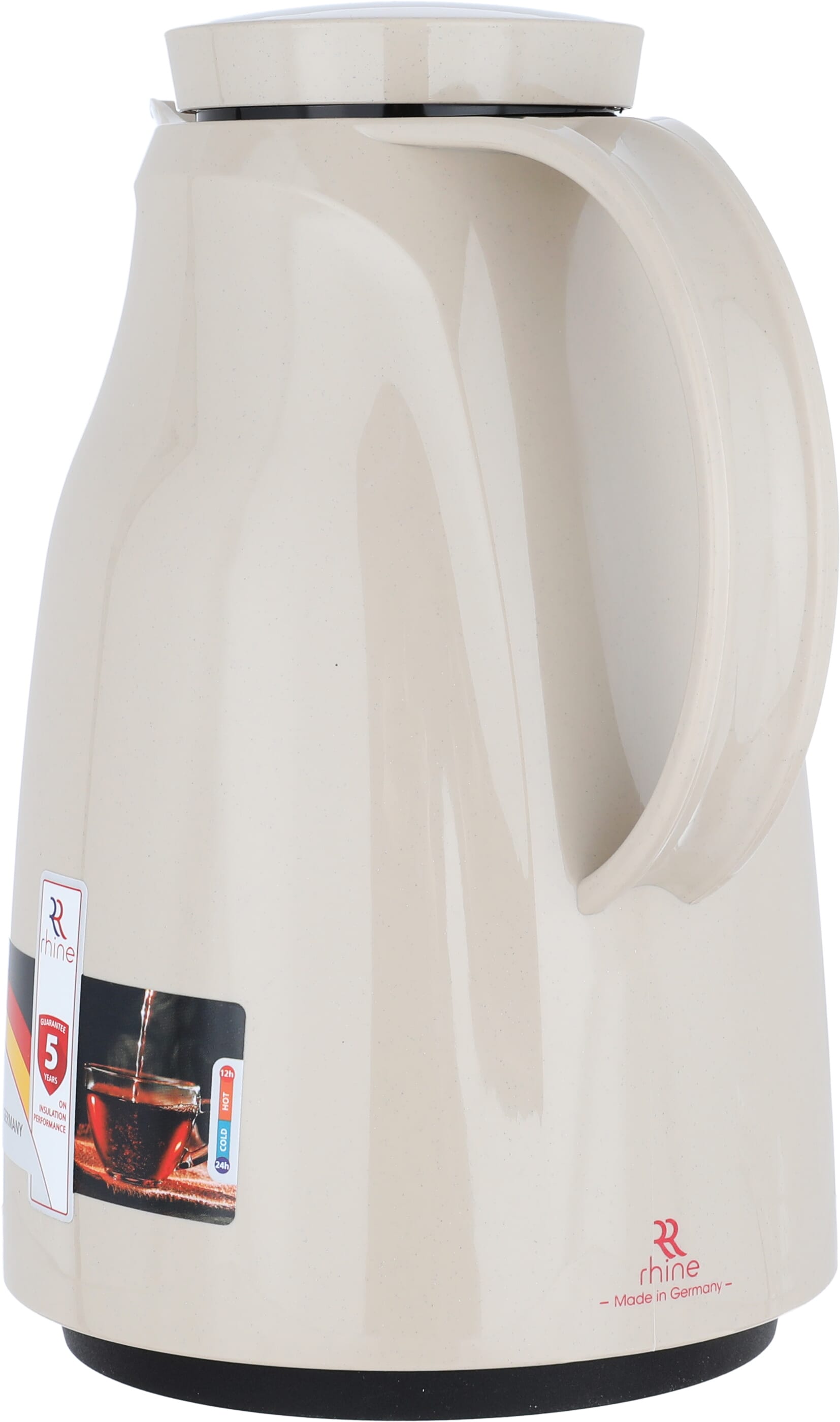 ترمس ماركوتيك الراين، 1.5 لتر، حافظة داخلية زجاج، هيكل خارجي بلاستيك - بني product image 3