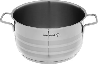 طقم قدور استيل كوركماز استرا، 6 قطع -فضي product image 4