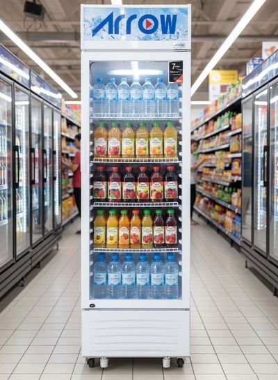 ثلاجة عرض ارو، 338 لتر، 11.9 قدم، 1 باب، RO-350SCK - ابيض product image 6