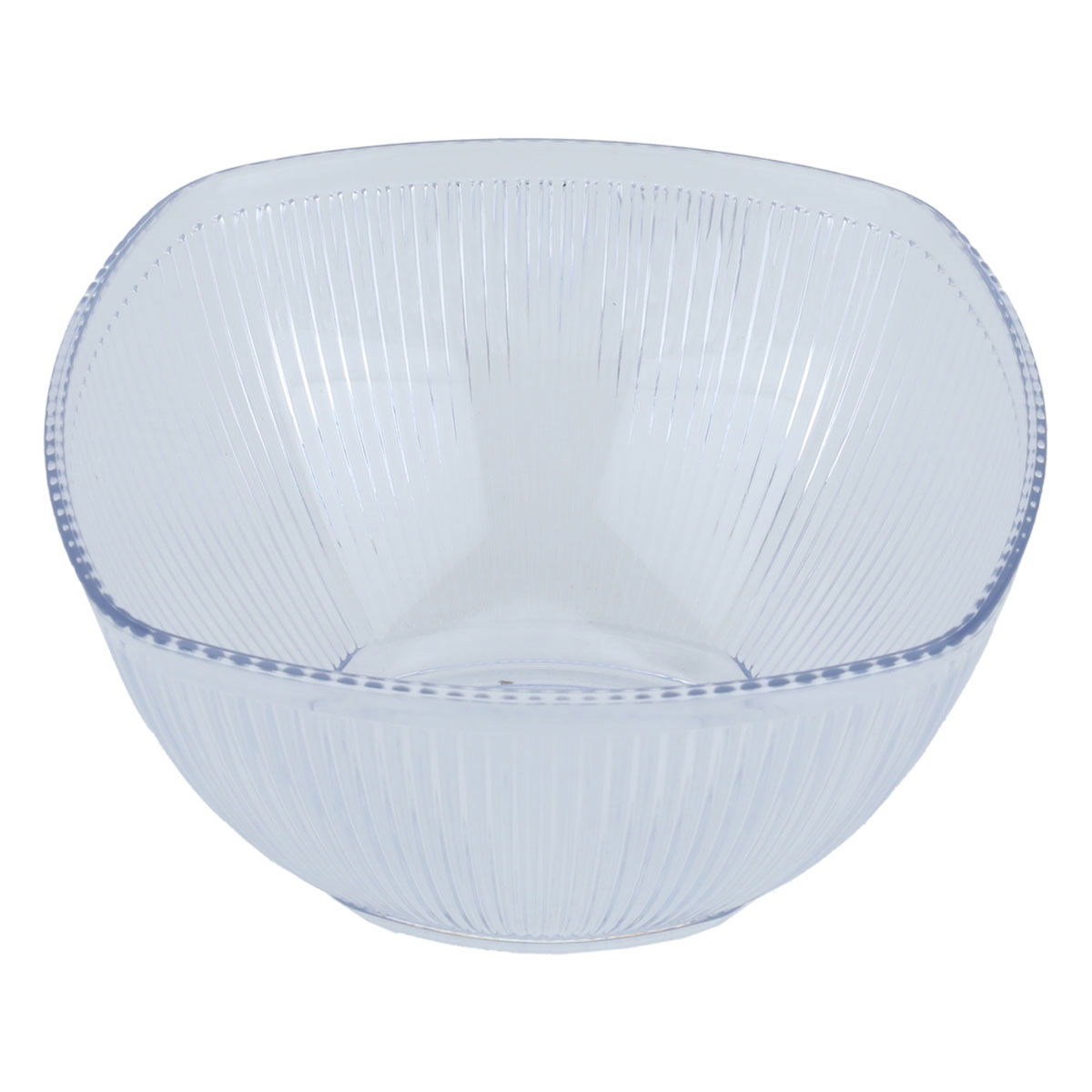 Al Saif Gallery Plastic Serving Plate, 19X19X10 Cm, 1.57 L - Clear product image 2