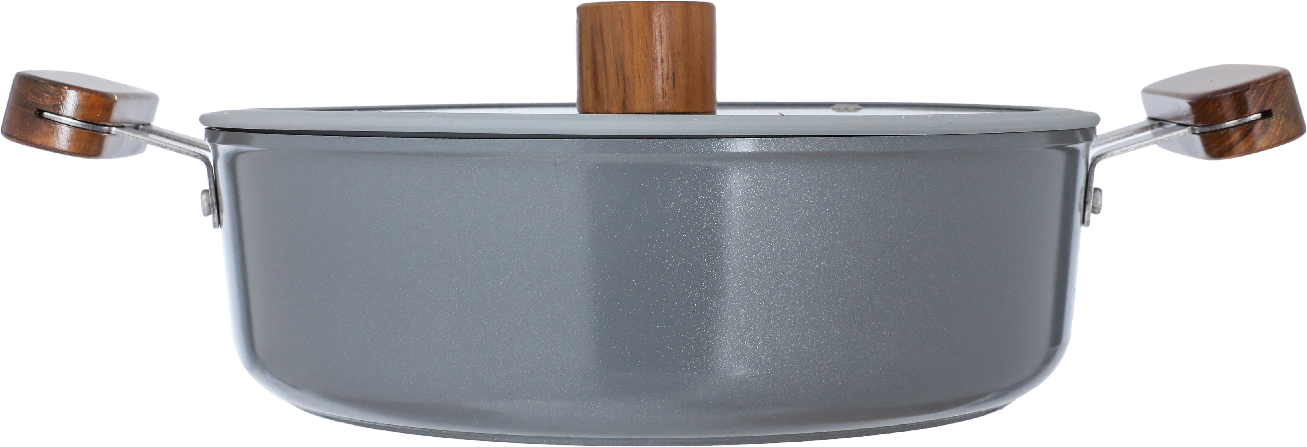 Tornado Ceramic Cookware Set, 9 Pieces - Dark Grey product image 6